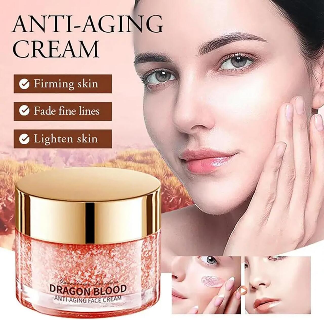 ¡10 Años Menos! Dragon's Blood - Crema Facial Rejuvenecedora