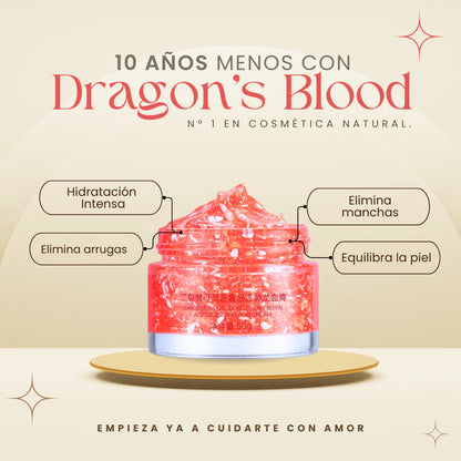¡10 Años Menos! Dragon's Blood - Crema Facial Rejuvenecedora